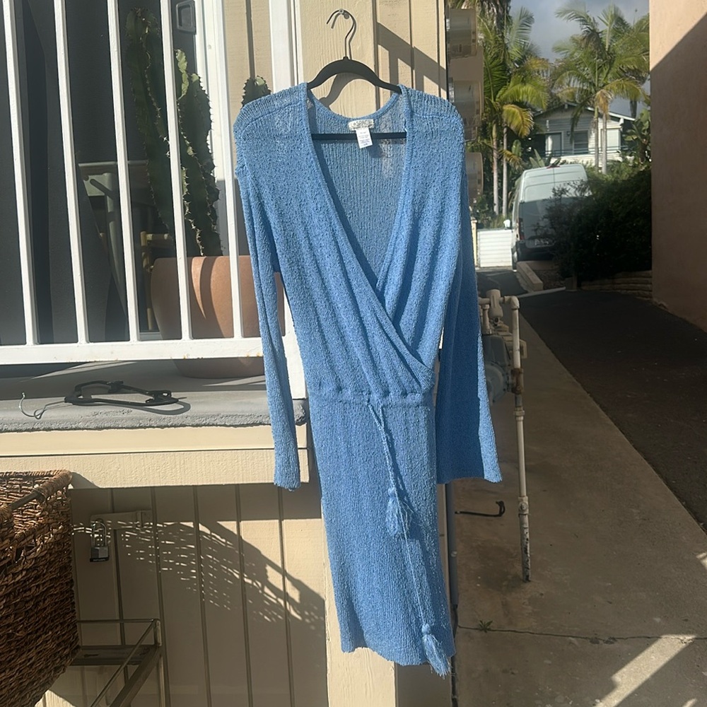 L space beach cover up